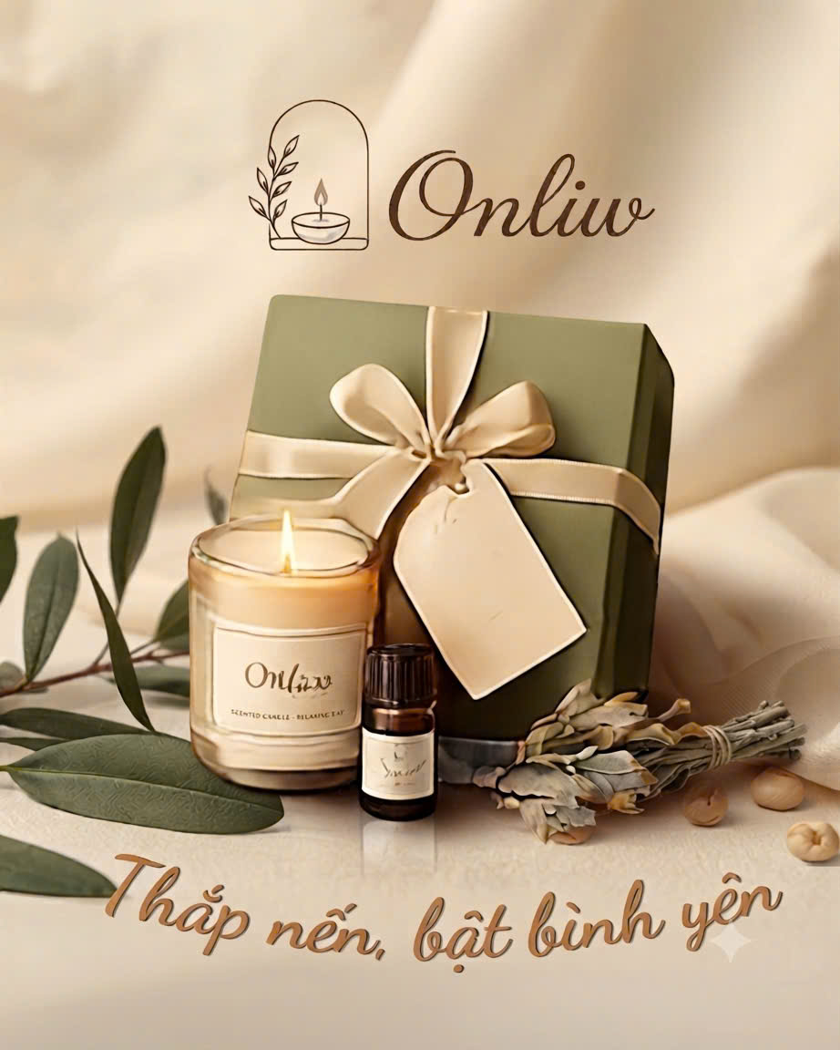 Set Quà Tặng Trị Liệu Hương Thơm Onliw – Góc Nhỏ Bình Yên - Kien