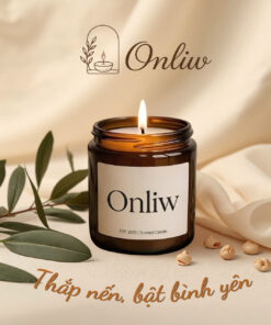 Nến Thơm Cao Cấp Onliw – Warm Amber & Cosy Nights - Việt Hà