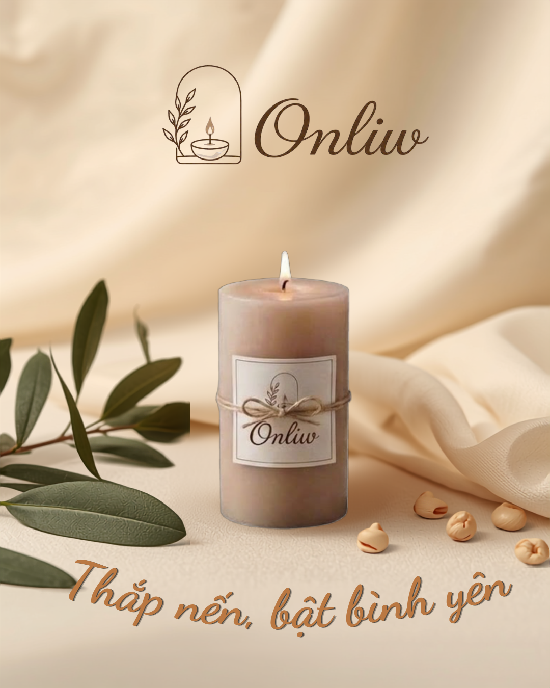 Nến Oải Hương Thư Giãn