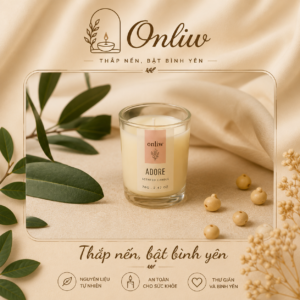 Nến Thơm Ly Thủy Tinh Onliw Adore Mini